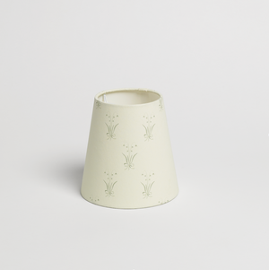 Open image in slideshow, 7” Candle Clip Lampshade Of The Valley – ENGLISH CLAY
