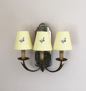 5” Candle Clip Lampshade Ducks In A Row – BLYTHE